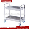 BRD-L2 stainless steel waste collection trolleys